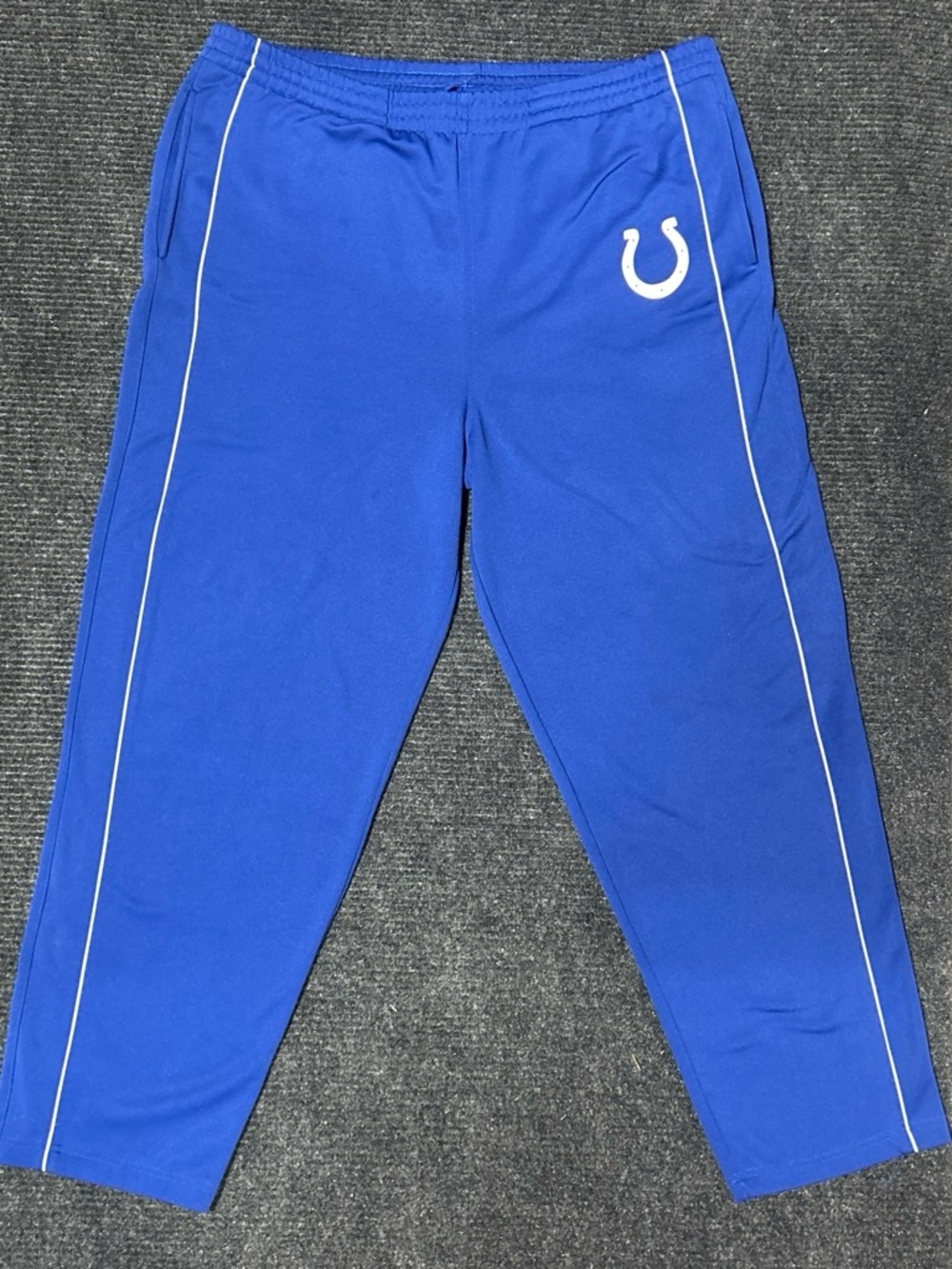 NFL Royal Blue Joggers with White Piping